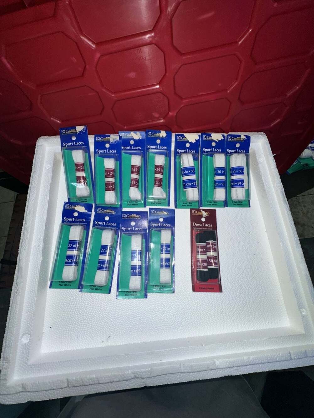 Collection of Vintage Cadillac Sport and Dress Replacement Shoelaces